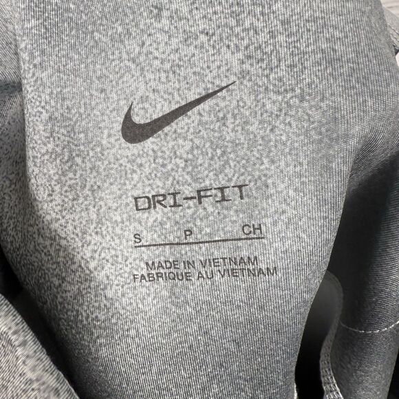 Nike One Tight Fit Leggings Women Small Grey High Rise Full Length NEW - Picture 4 of 5